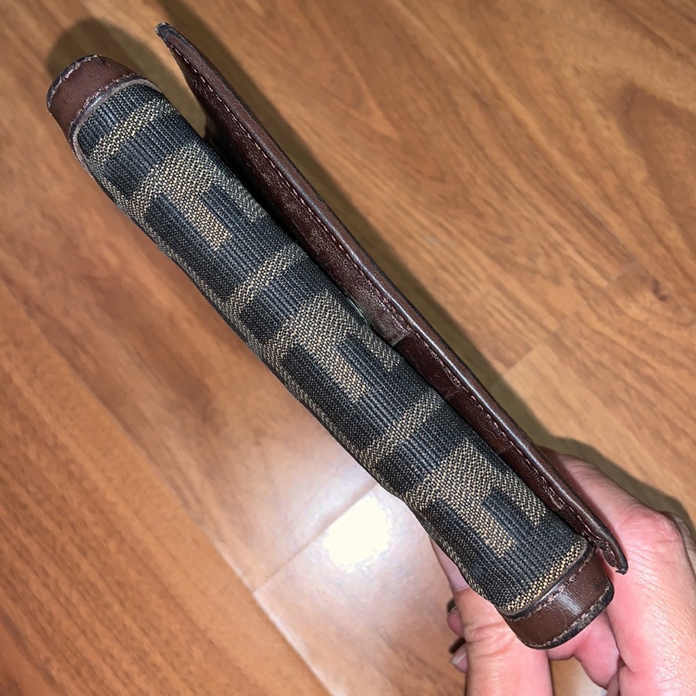 Authentic Fendi Zucca Snap Wallet - Picture 3 of 14